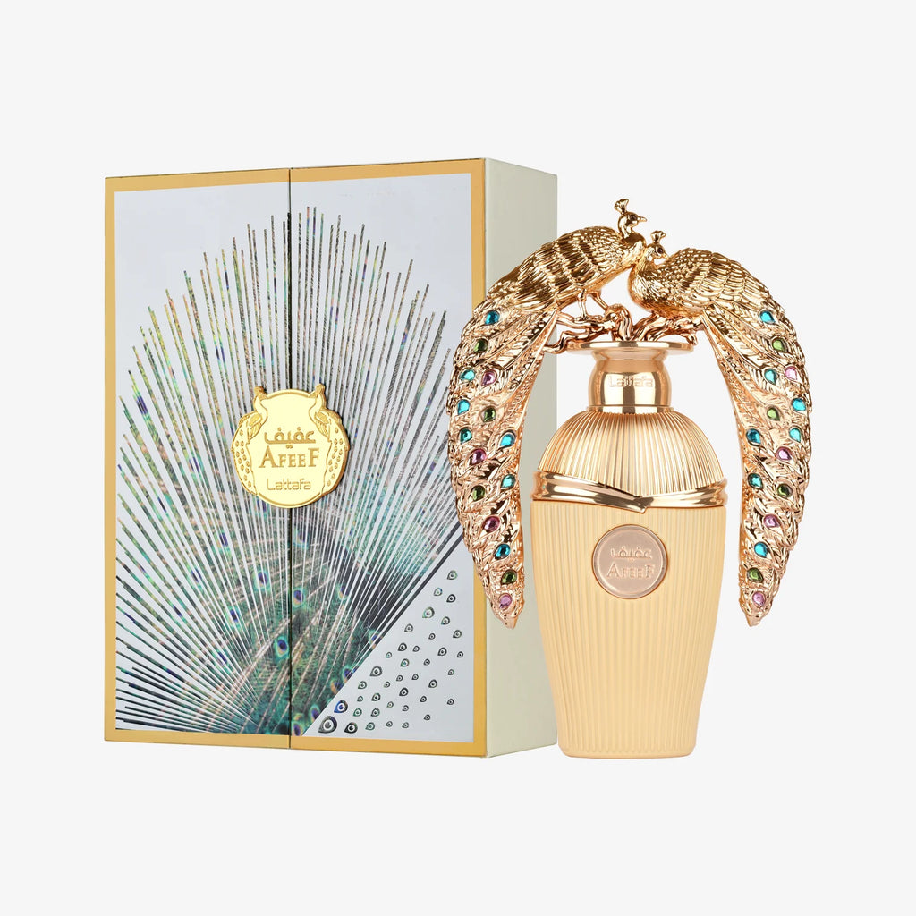 Lattafa Afeef EDP 3.4 oz / 100ml – Unisex Eau de Parfum Spray – New & Authentic
