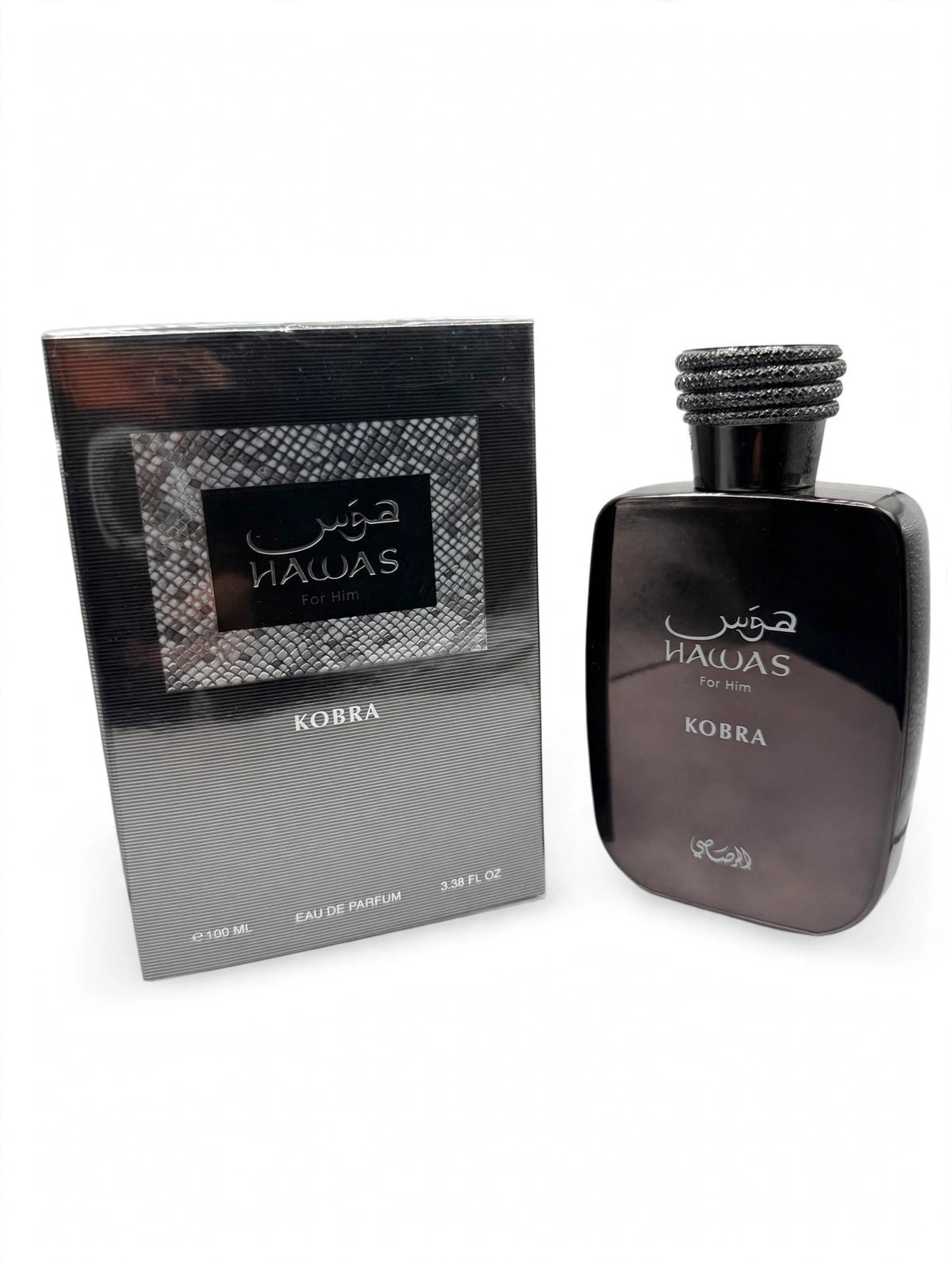 Rasasi Hawas Kobra EDP (Men) – 3.4oz