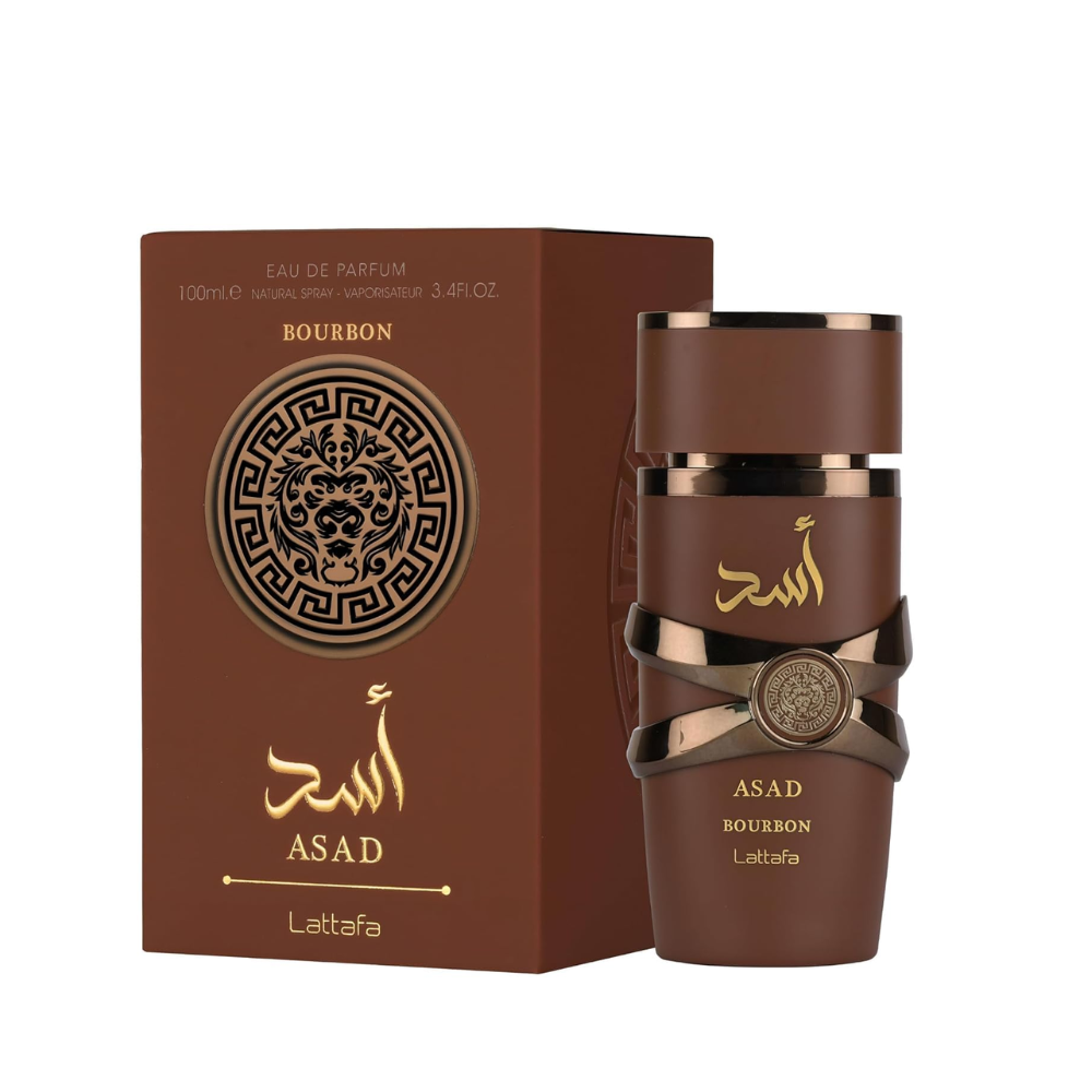 Lattafa Asad Bourbon EDP – 3.4oz