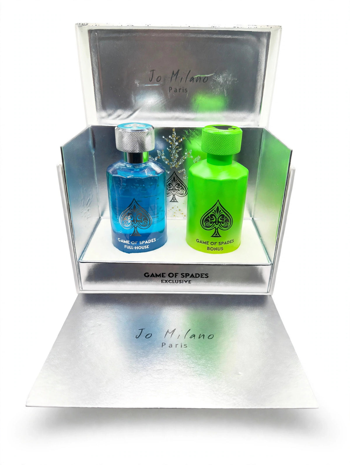 Jo Milano Game of Spades Exclusive Collection Gift Set (Full House & Bonus) – 3.4oz x2