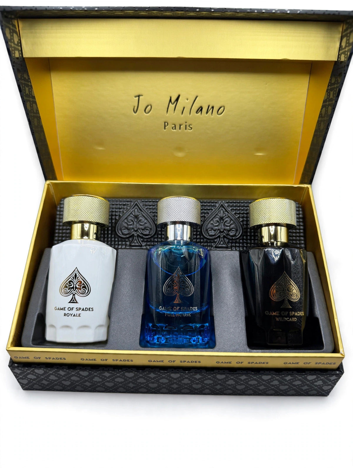Jo Milano Game of Spades Collection Gift Set – 30ML x3
